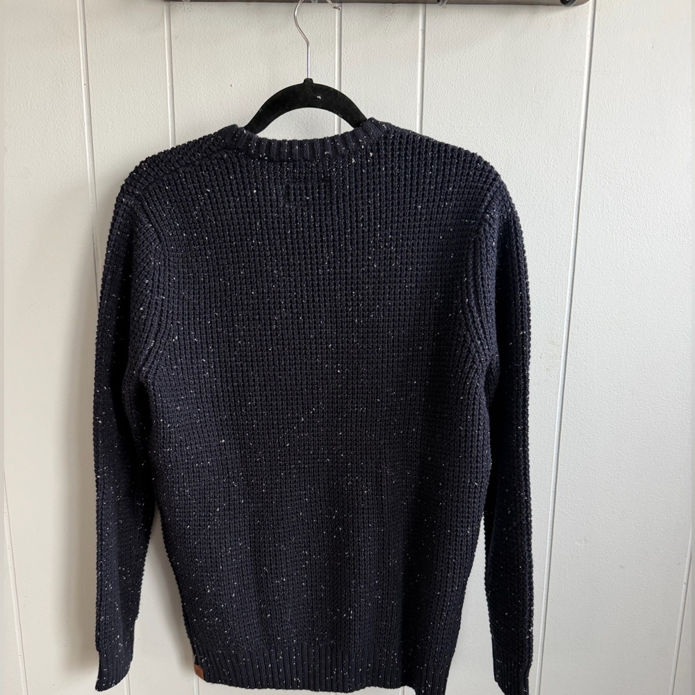NWOT The Normal Brand Seawool Nep Crew Navy. Size M. Never worn. - Picture 4 of 10
